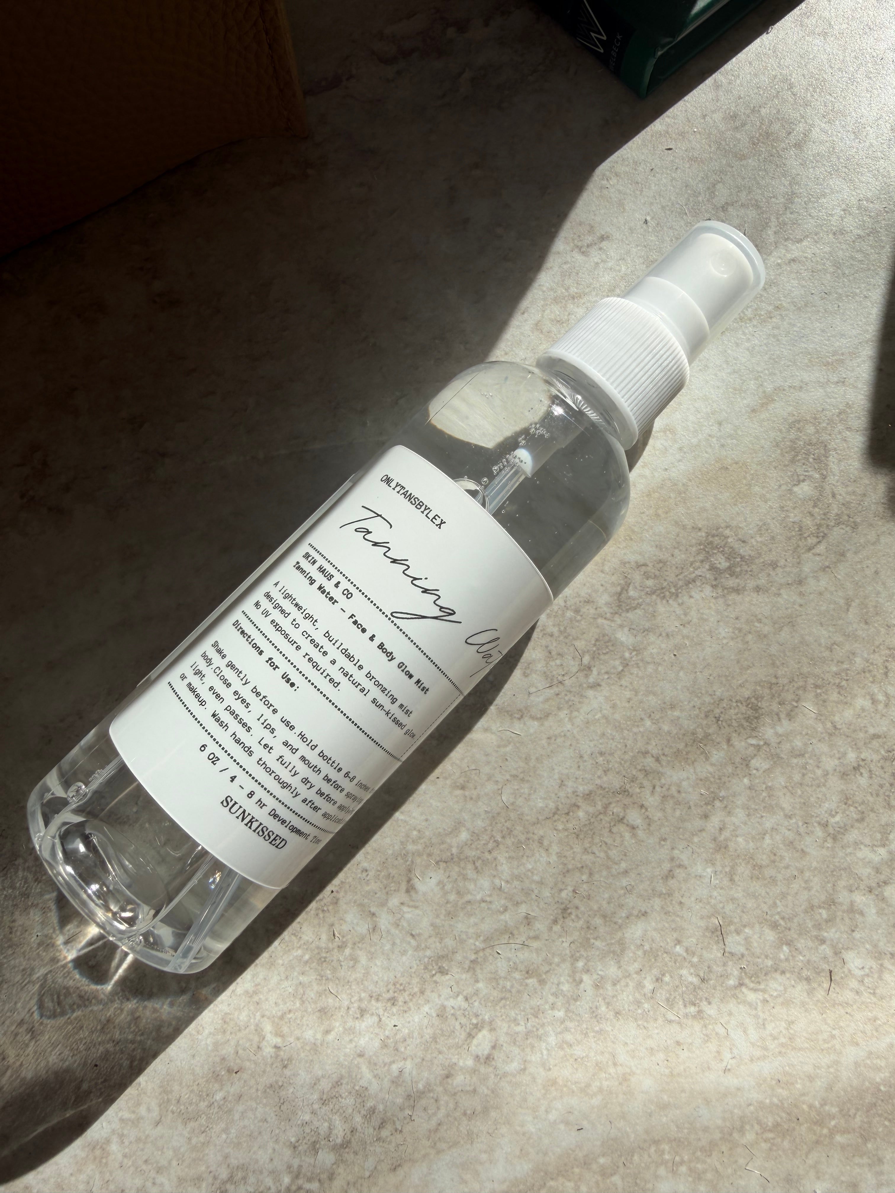 Tanning Water Lighter Shade Large