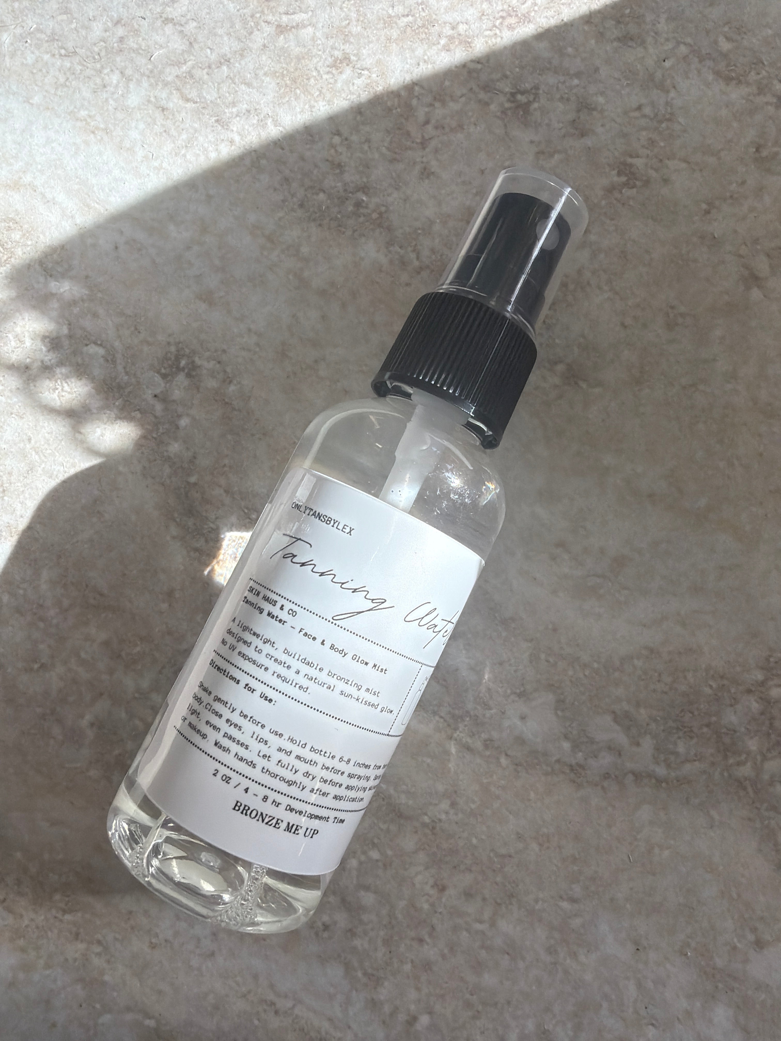 Tanning Water Dark Shade- Small